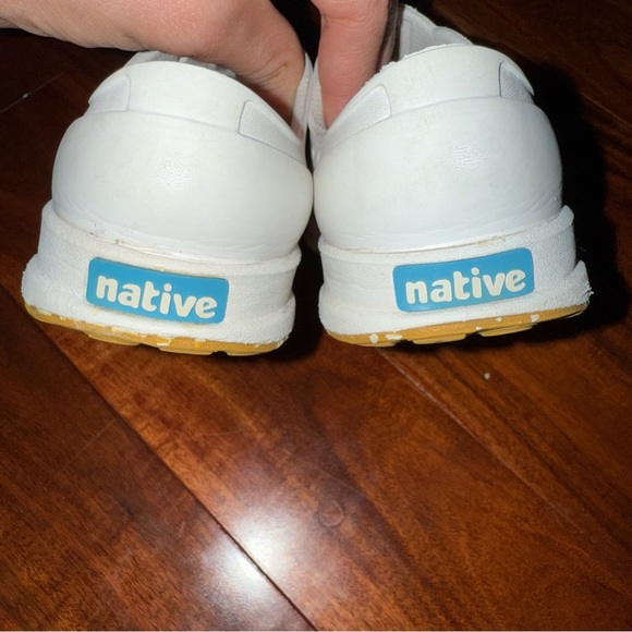 Native Kids Water Shoes - White and Tan - Picture 6 of 14